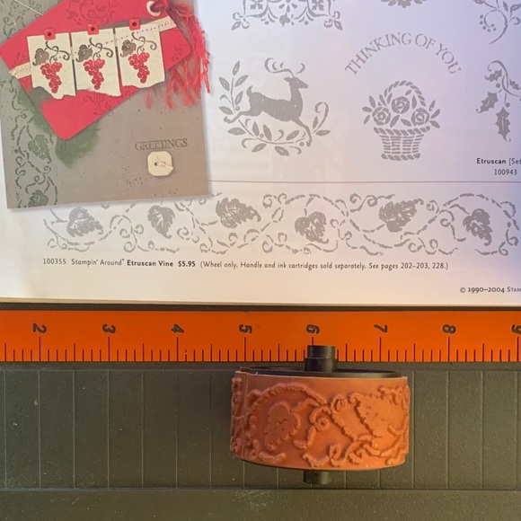 Stampin Up ETRUSCAN VINE wheel - Picture 4 of 5